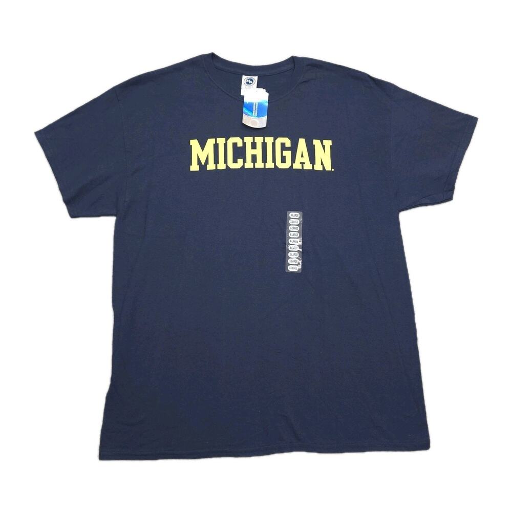 University of Michigan Wolverines Shirt New Mens Extra Large XL Graphic T-Shirt